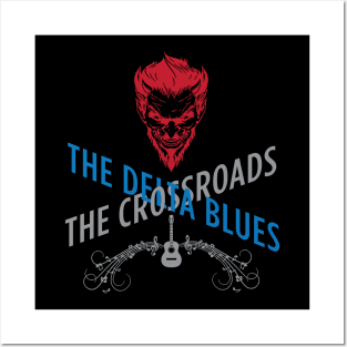 The Delta Blues Crossroads Posters and Art